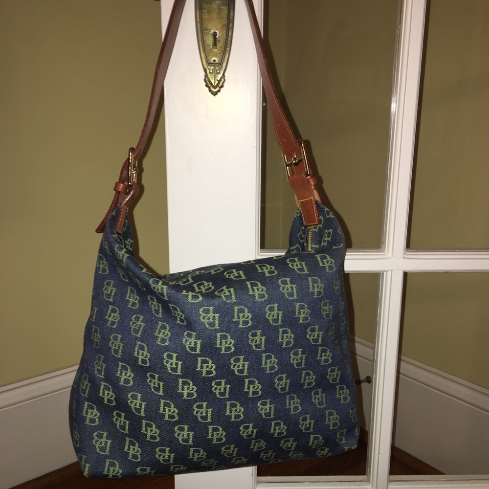 Dooney Denim Shoulder Bag